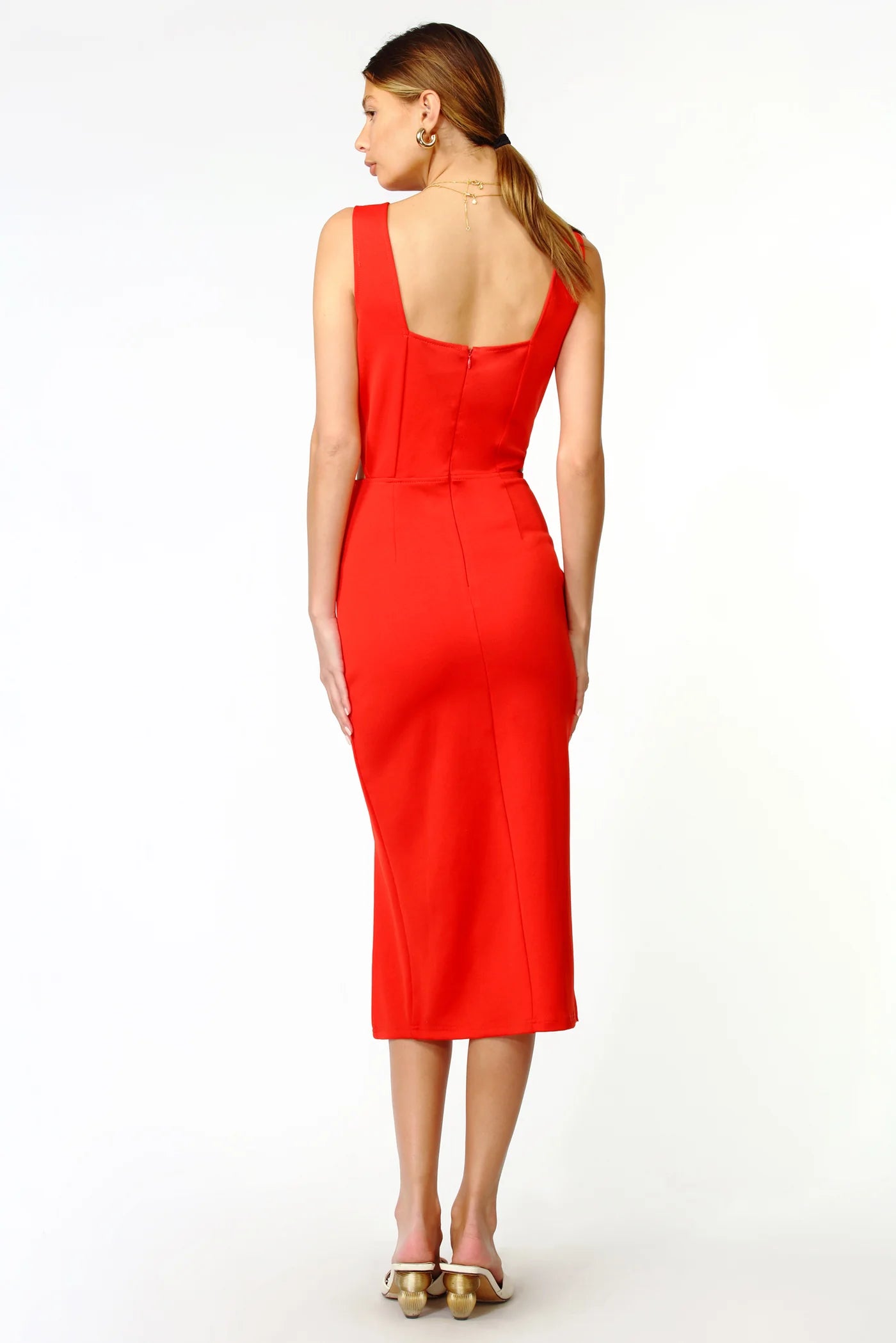 Blair Cut Out Midi Dress