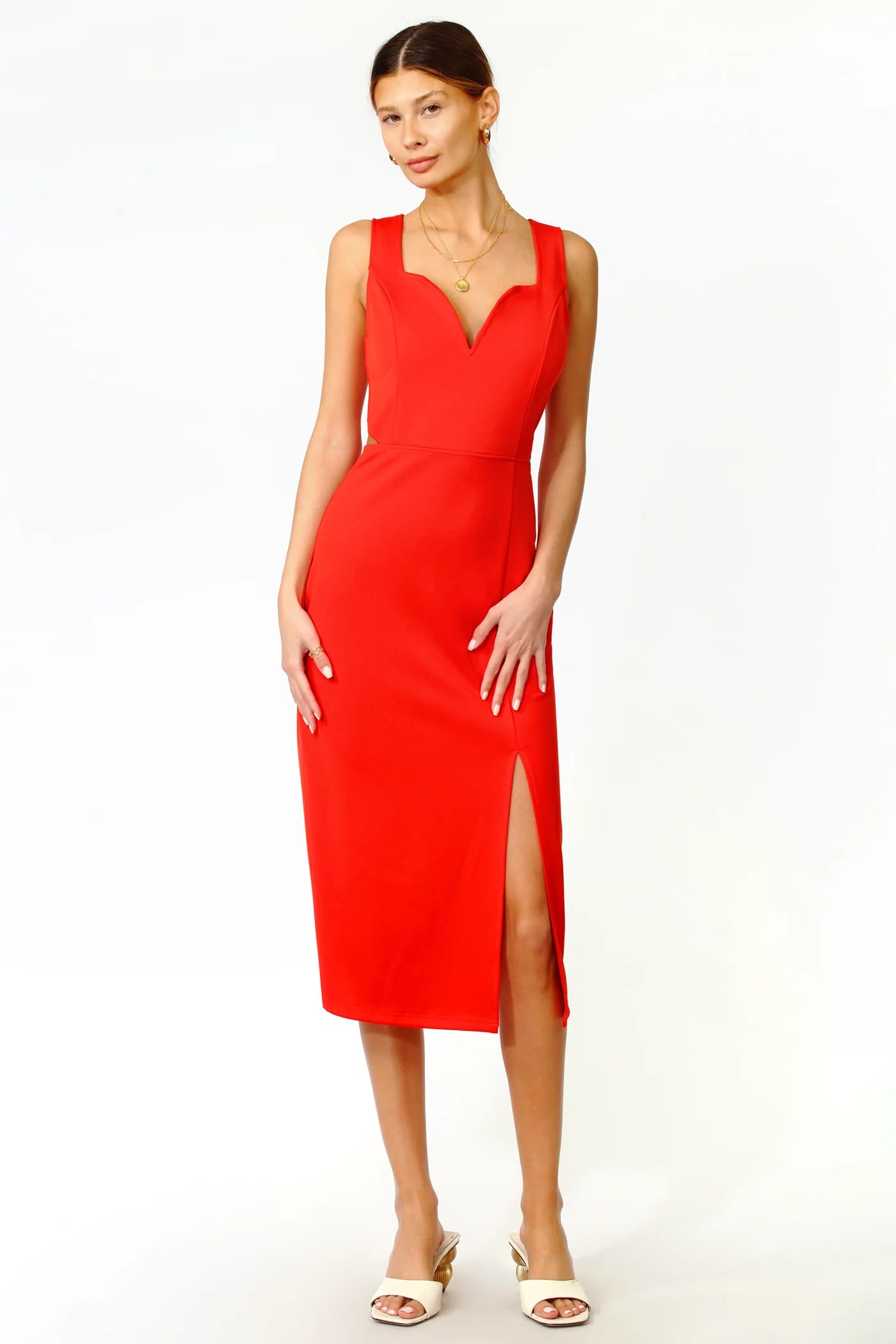 Blair Cut Out Midi Dress