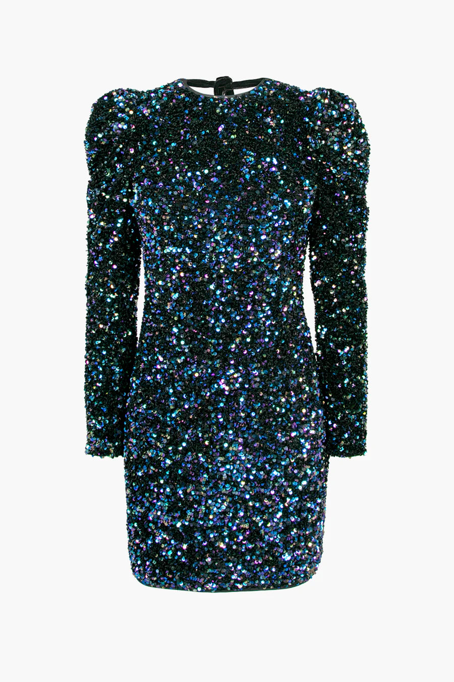 Gayle Puff Sequin Mini Dress