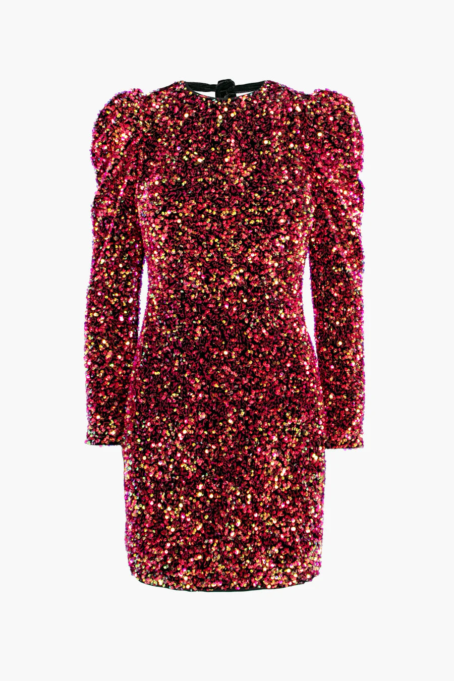 Gayle Puff Sequin Mini Dress