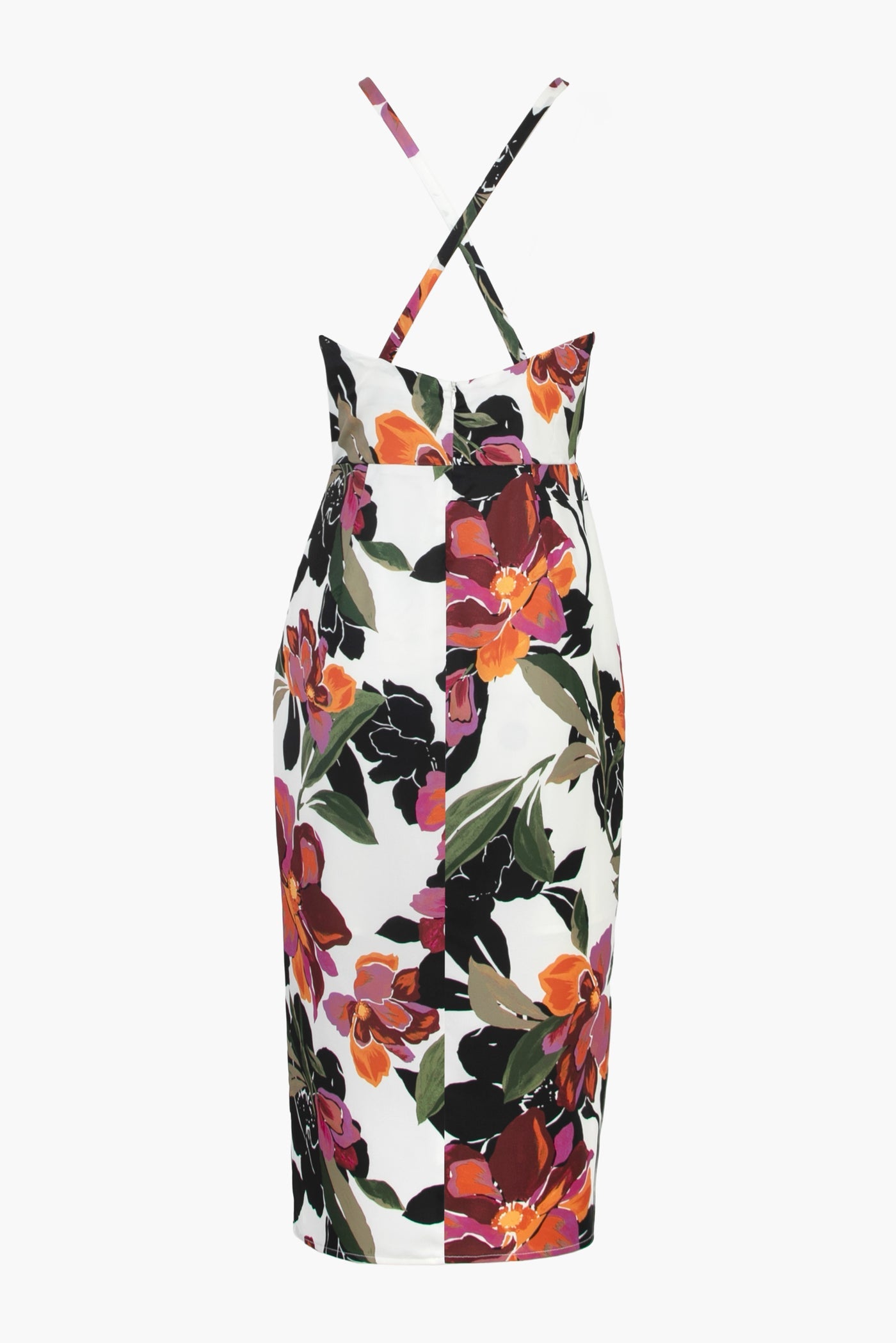 Lydia Open Back Midi Dress