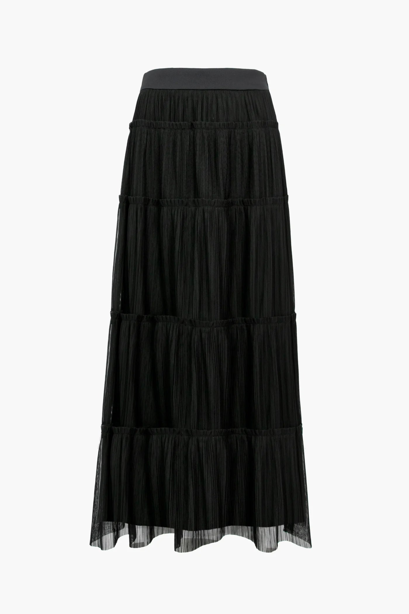 Regie Tulle Midi Skirt