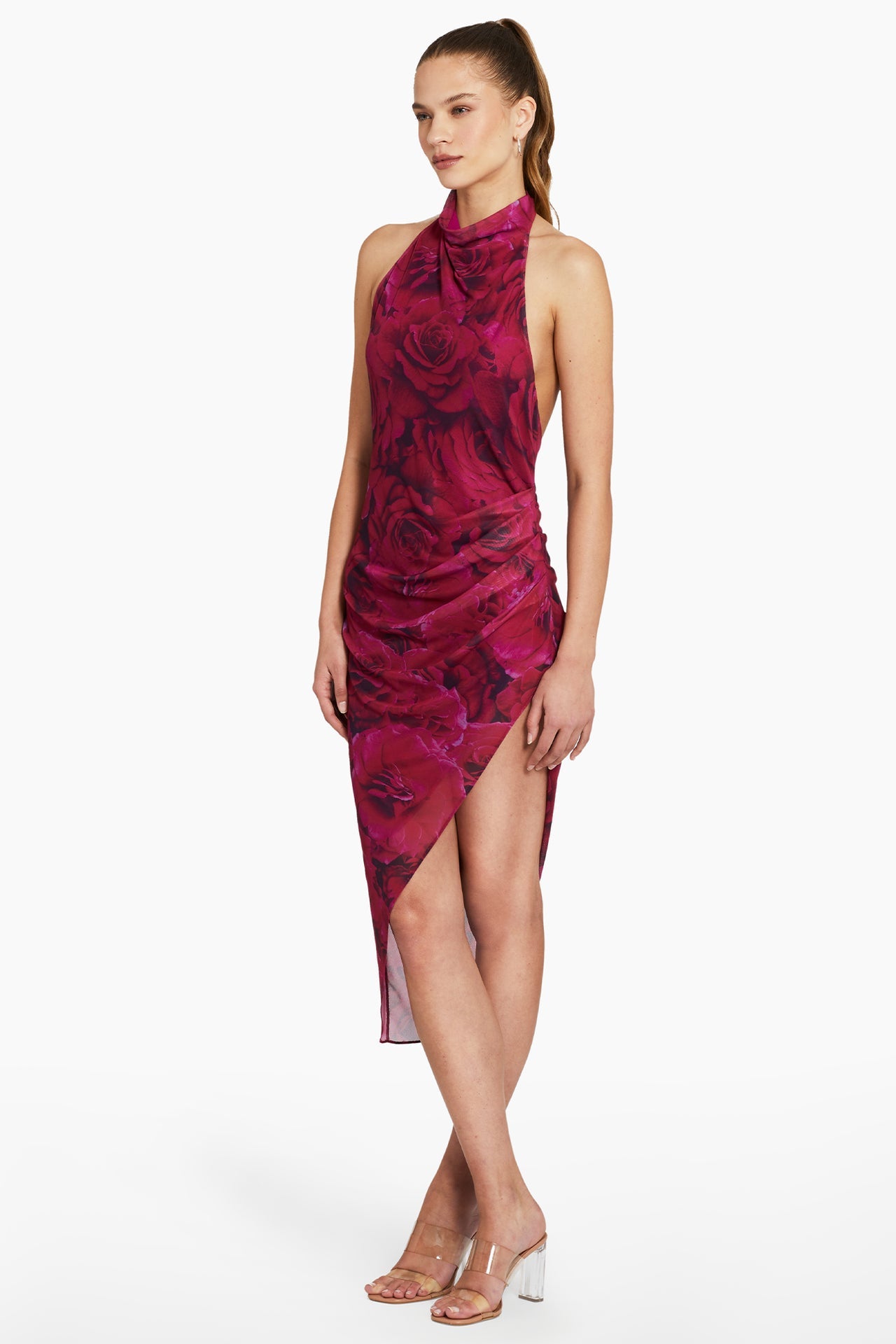 Samba Halter Midi Dress by Amanda Upricard