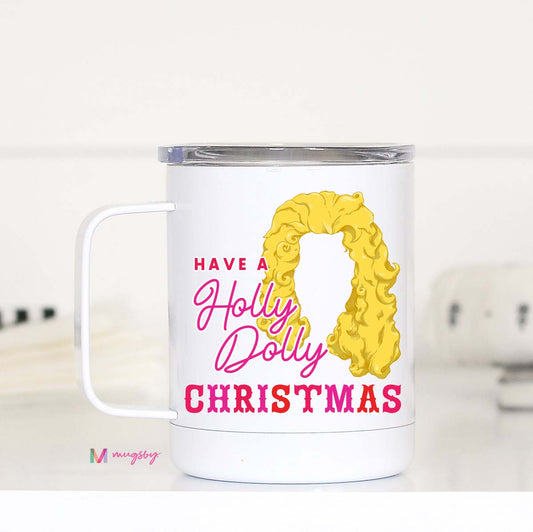 Dolly Christmas Insulated Travel Cup