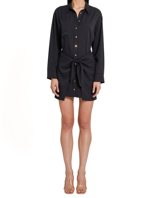 Lindy Long Sleeve Mini Dress by Amanda Uprichard