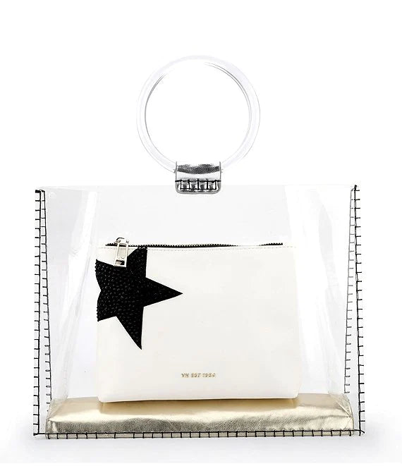 Molly Bag 3 White and Black Star by Vintage Havana