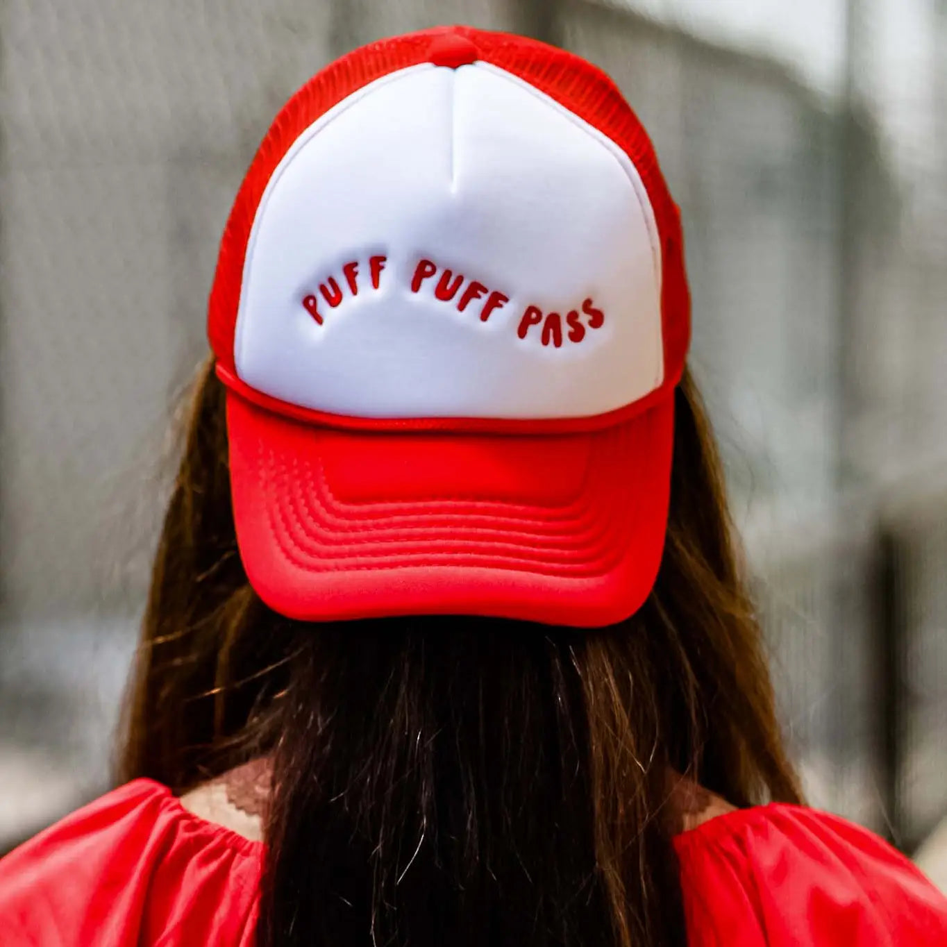 Puff and Pass Trucker Hat