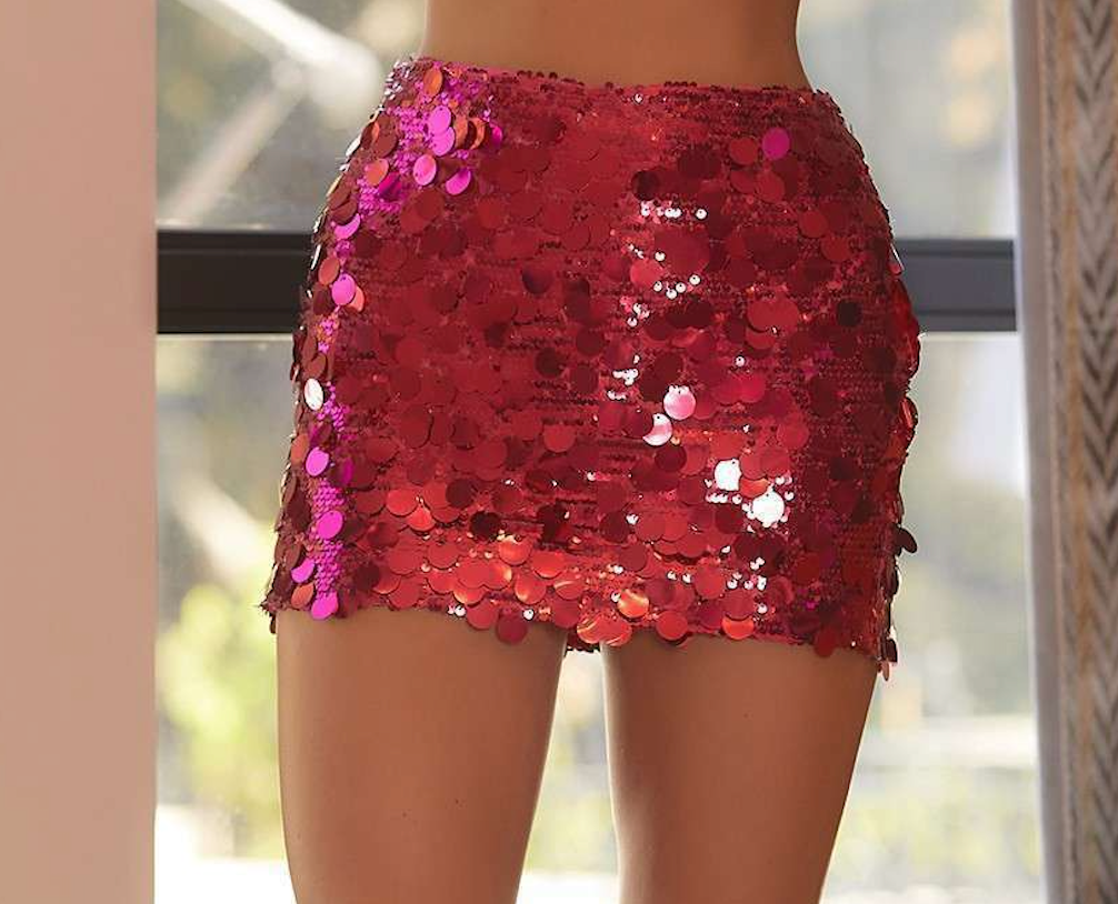 Life of the Party Sequin Mini Skirt