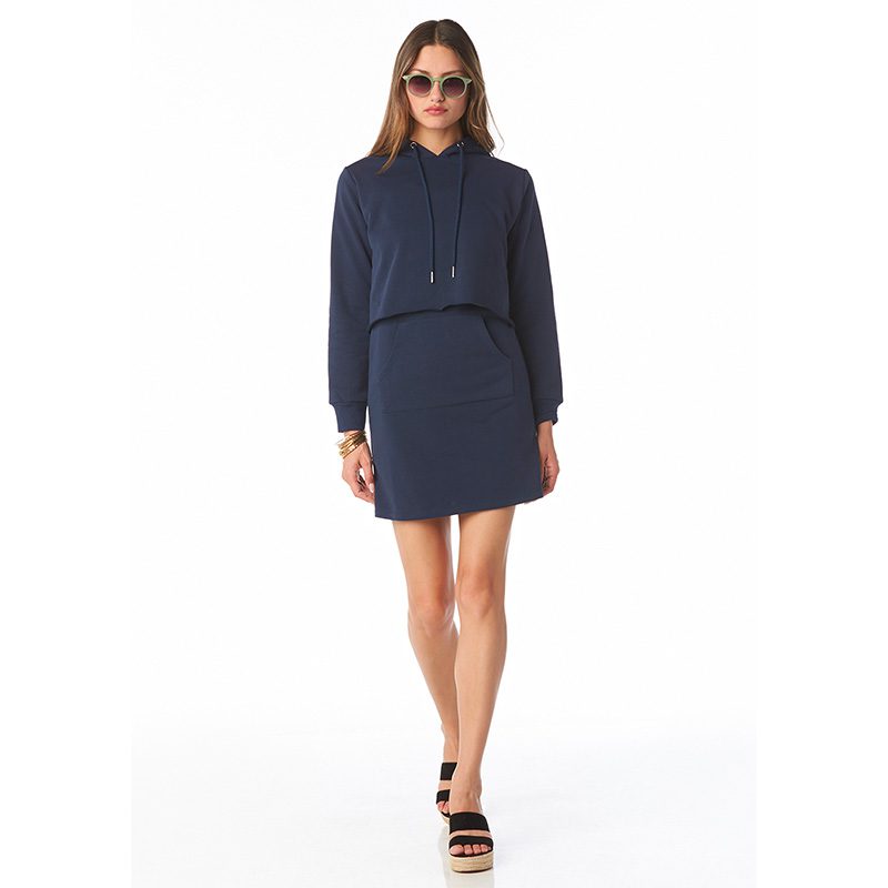 Loretta Hooded Dress