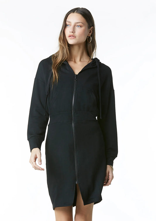 Quixley Hooded Zip Dress