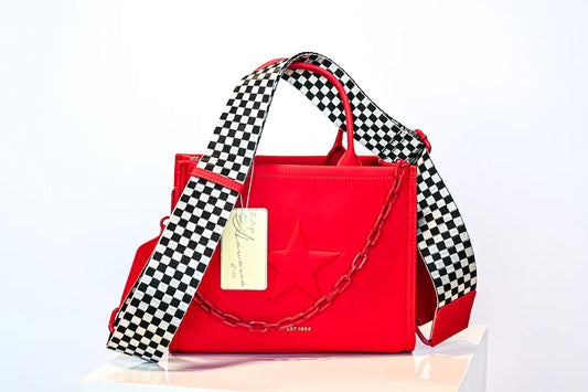 Alyce Bag in Red By Vintage Havana